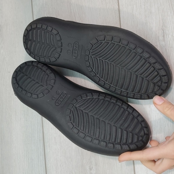 Crocs Women Kadee Comfort Rubber Ballet Outdoor Loafer slipnon shoes sz 8 - Picture 9 of 11
